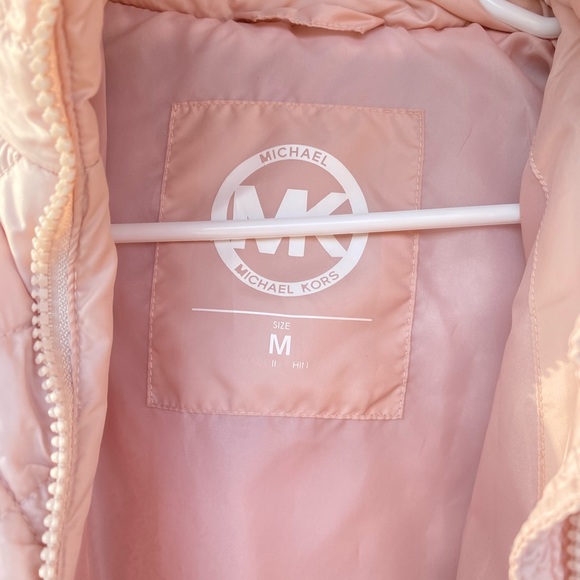 Michael Kors Rosewater Coat ombré faux fur - Picture 6 of 10